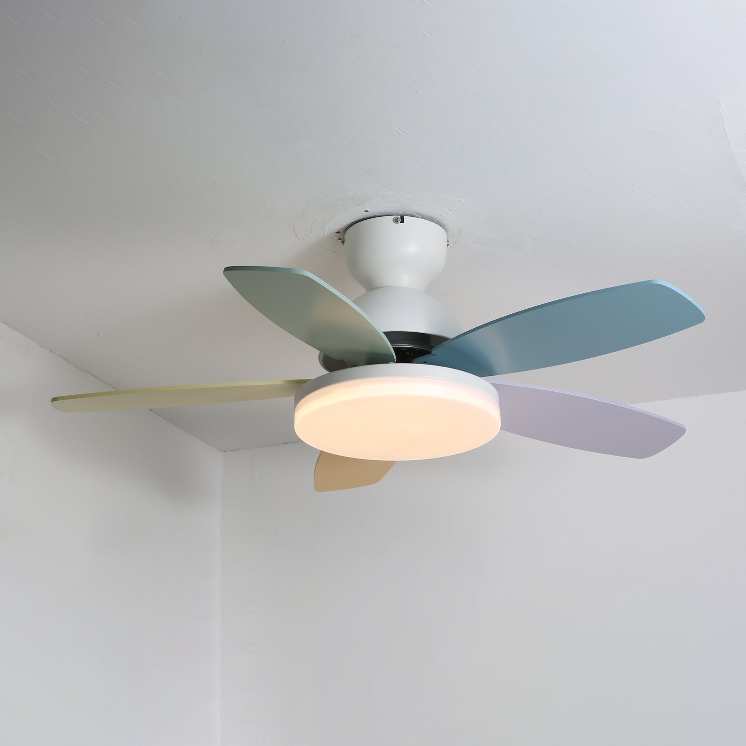 Luce per ventilatore da soffitto con pale a petalo | Ormexis