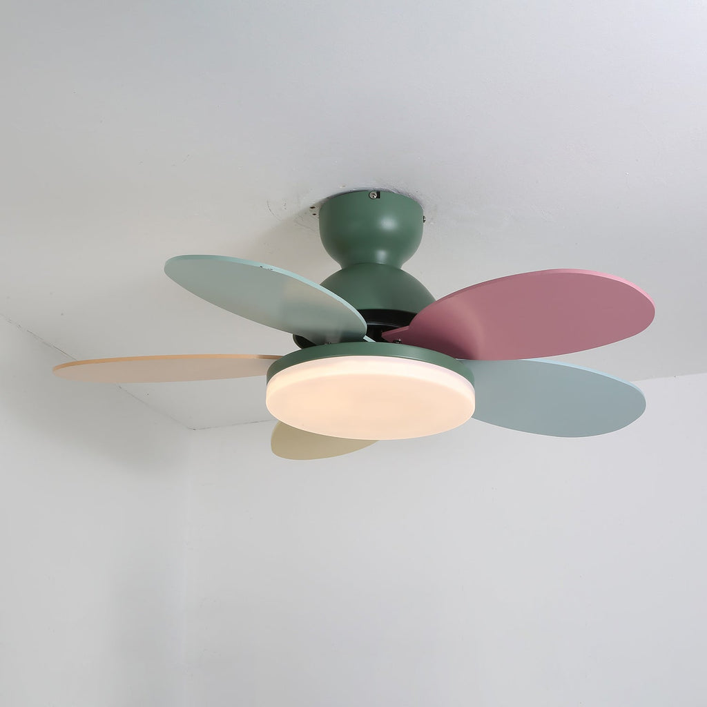 Luce per ventilatore da soffitto con pale a petalo | Ormexis