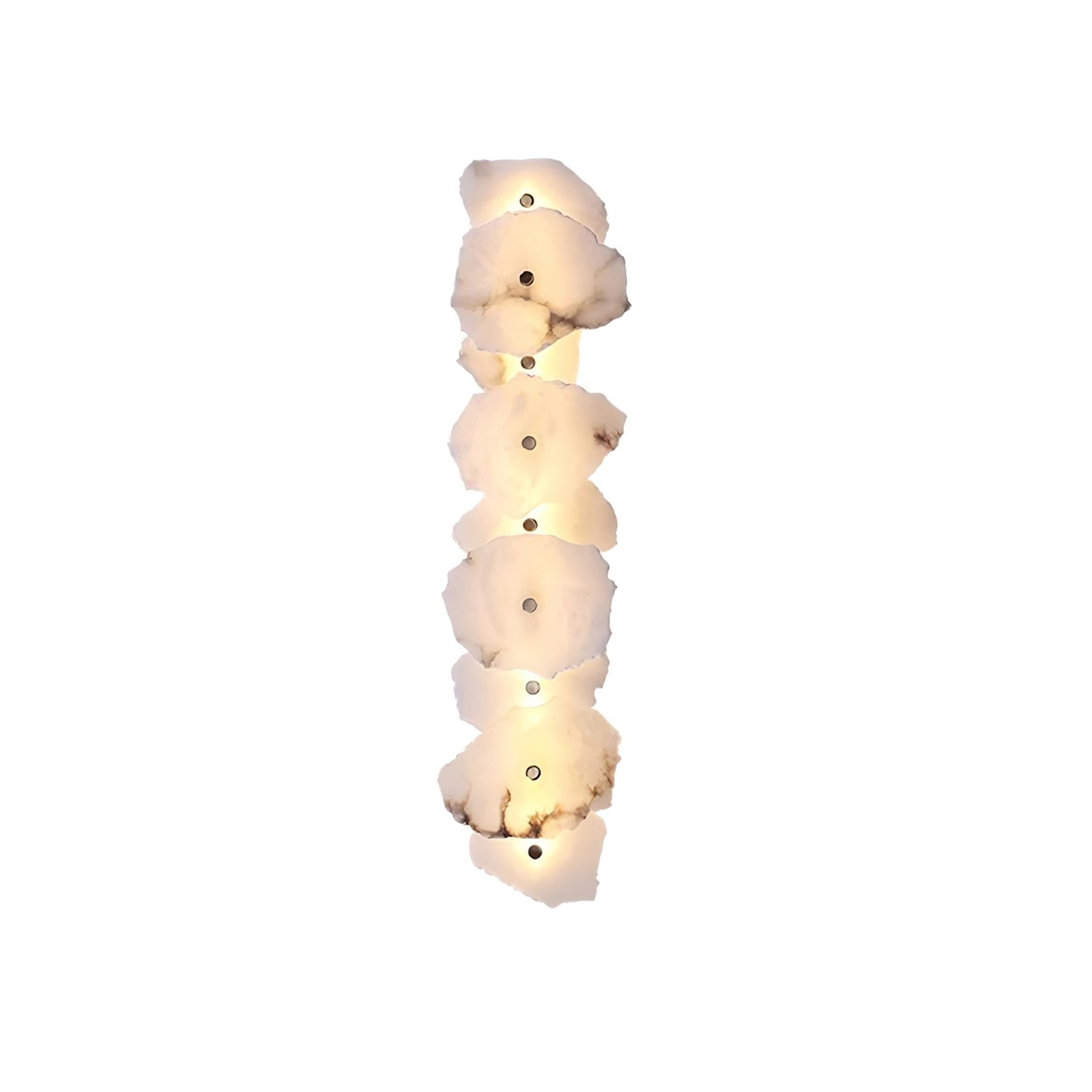 Elegant Gold Alabaster LED Wall Mount Light | Ormexis