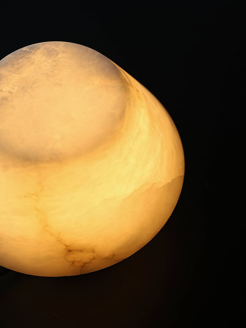 Monastisk bordslampa i alabaster | Ormexis