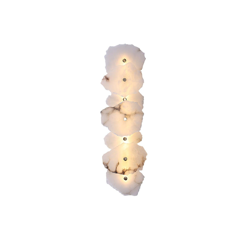 Elegant Gold Alabaster LED Wall Mount Light | Ormexis