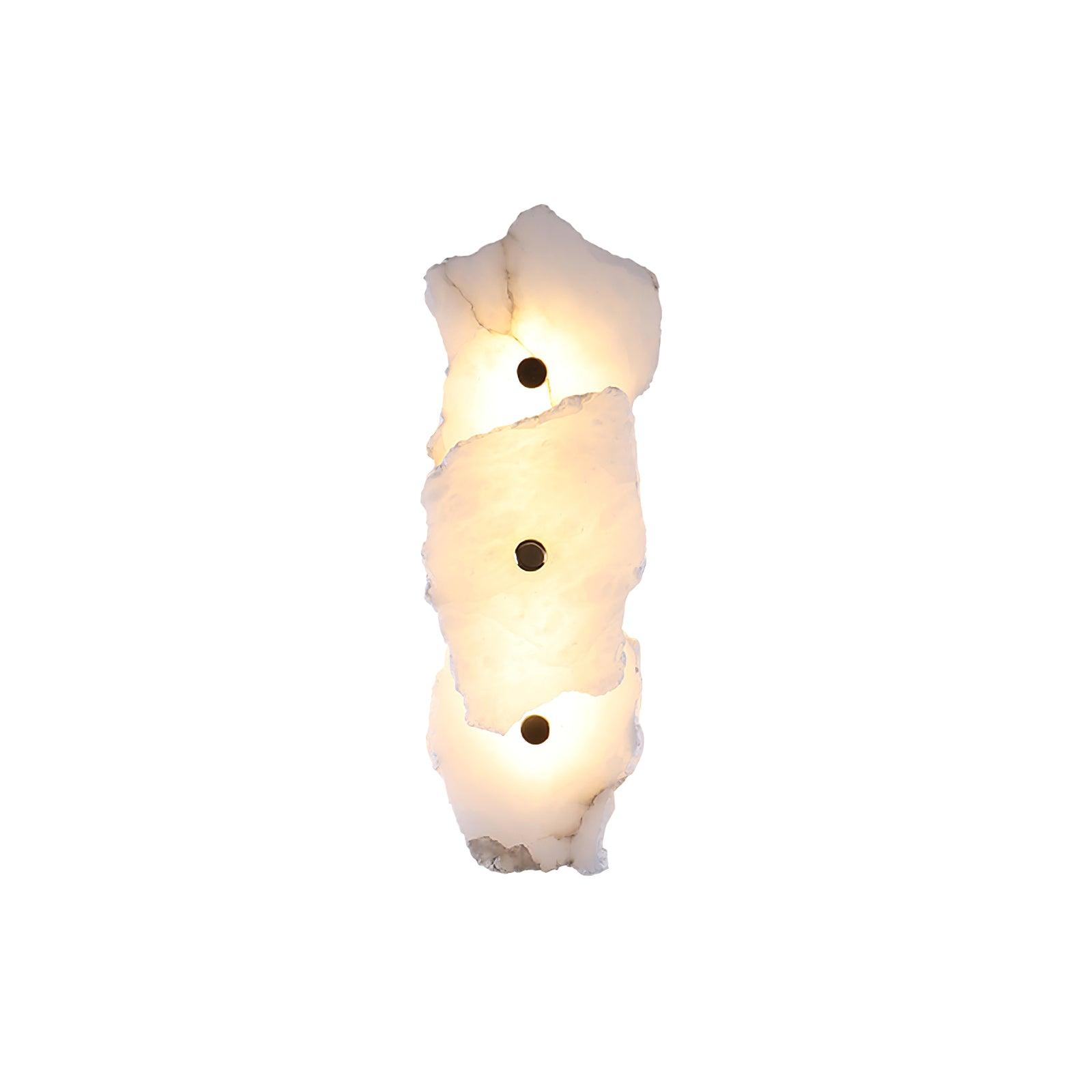 Elegant Gold Alabaster LED Wall Mount Light | Ormexis