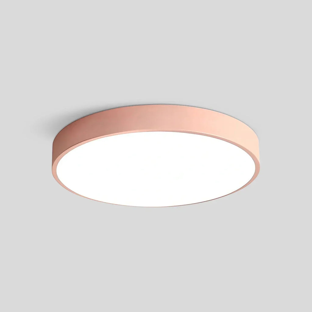 LED stropní světlo Macaron minimalistické kruhové svítidlo pro moderní interiéry