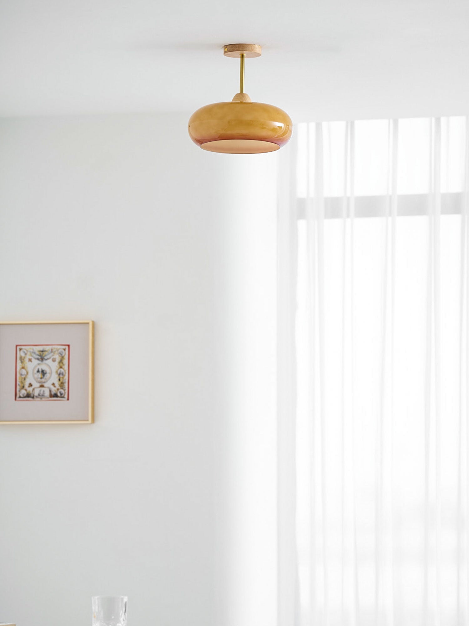 Bauhaus-schijfplafondlamp | Ormexis