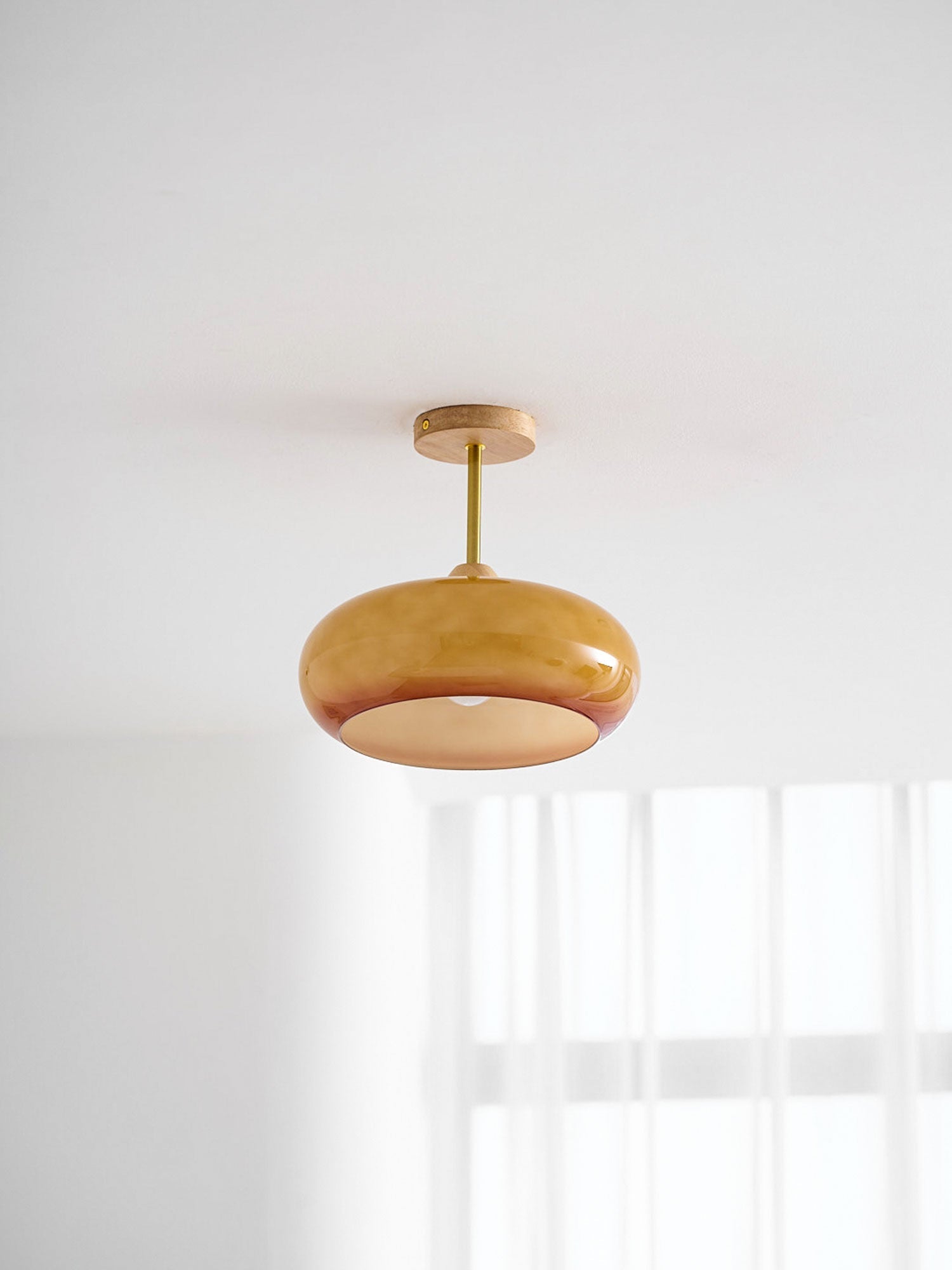 Bauhaus-schijfplafondlamp | Ormexis