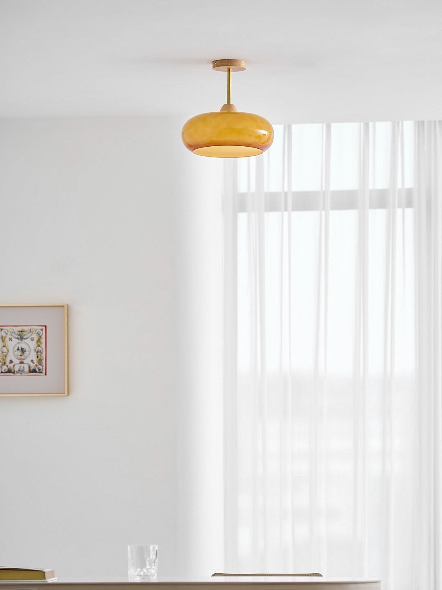 Bauhaus-schijfplafondlamp | Ormexis