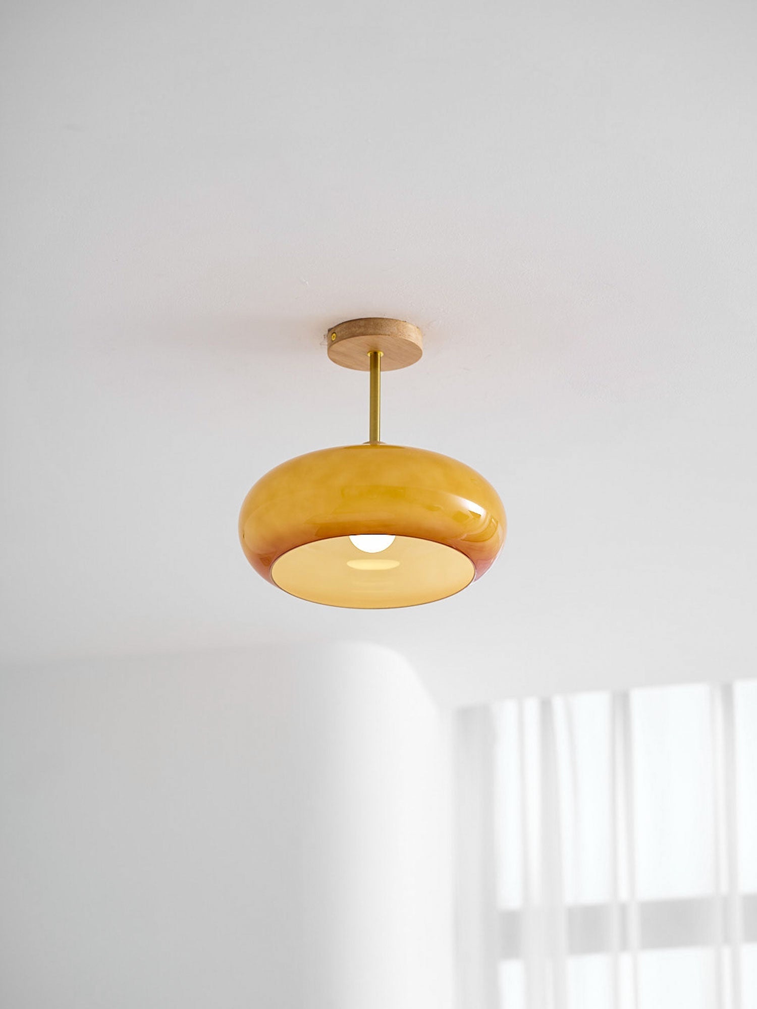 Bauhaus-schijfplafondlamp | Ormexis