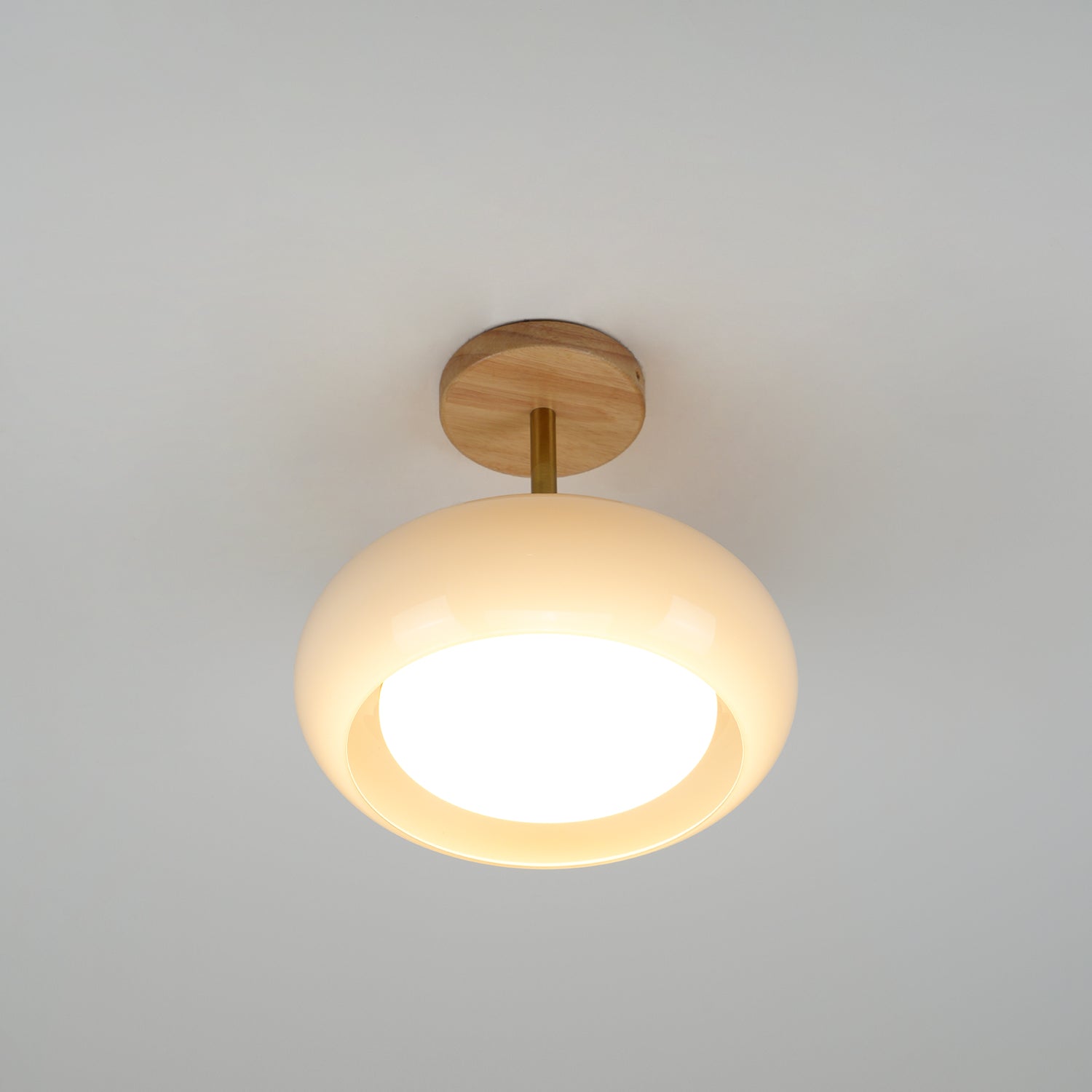 Bauhaus-schijfplafondlamp | Ormexis