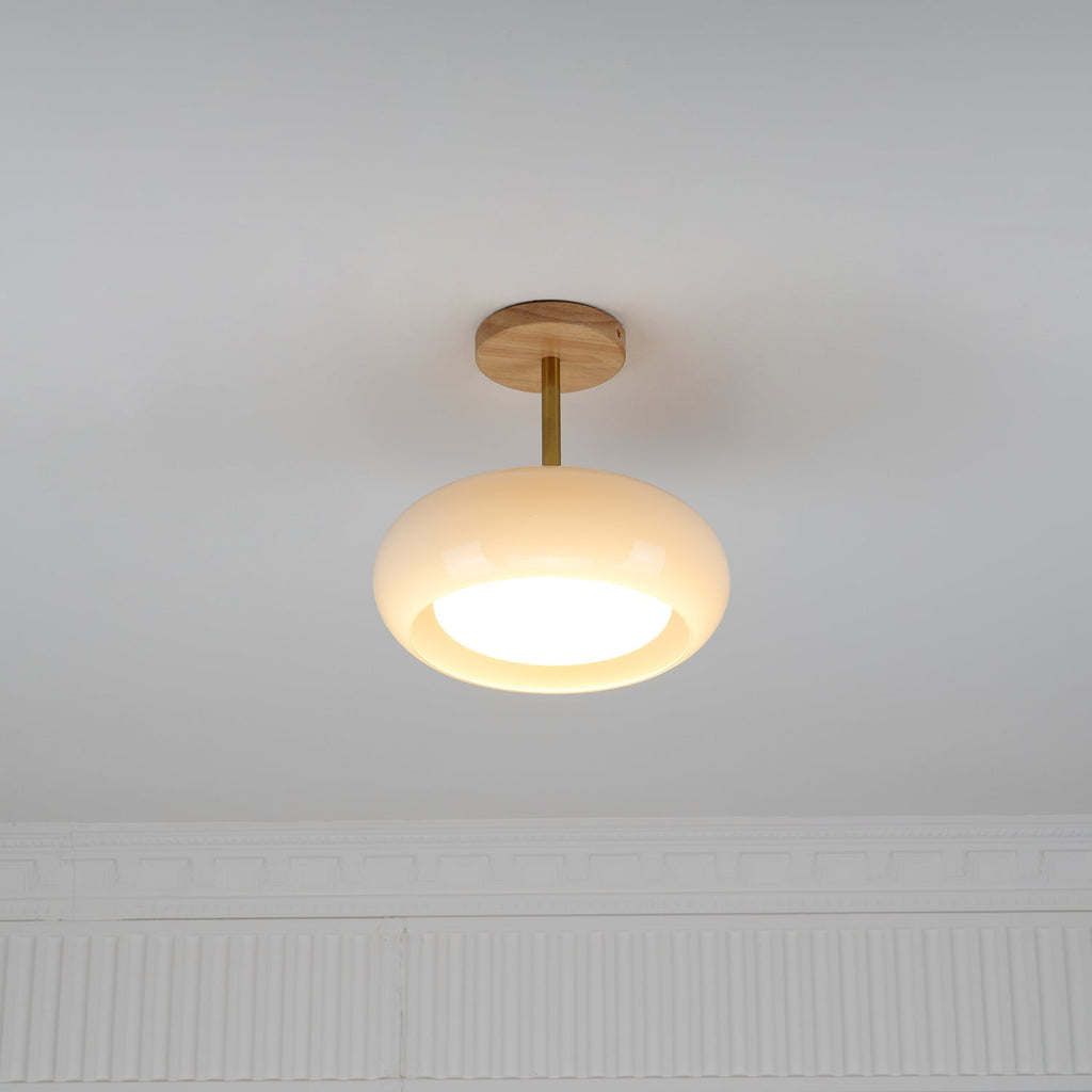 Bauhaus-schijfplafondlamp | Ormexis