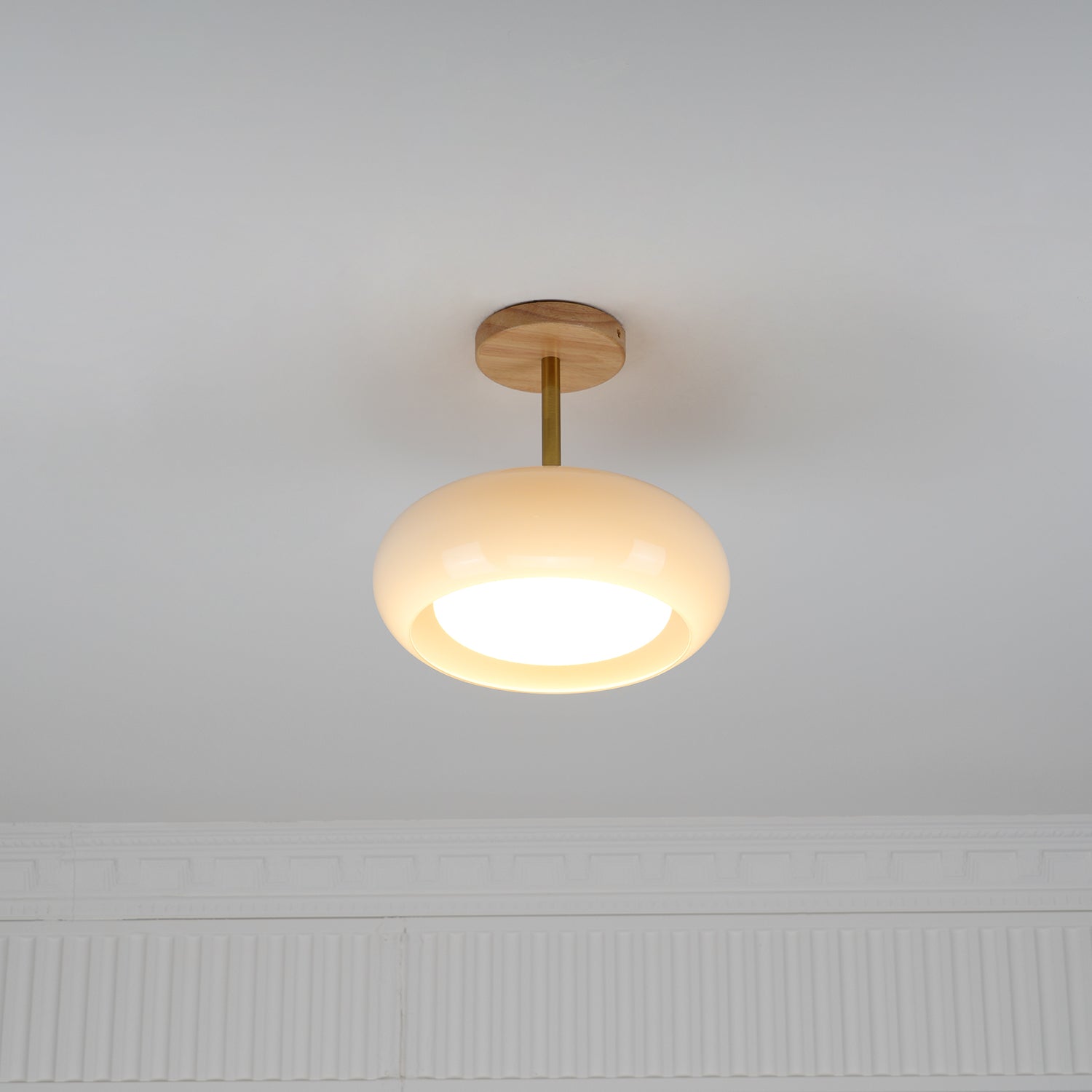 Bauhaus-schijfplafondlamp | Ormexis