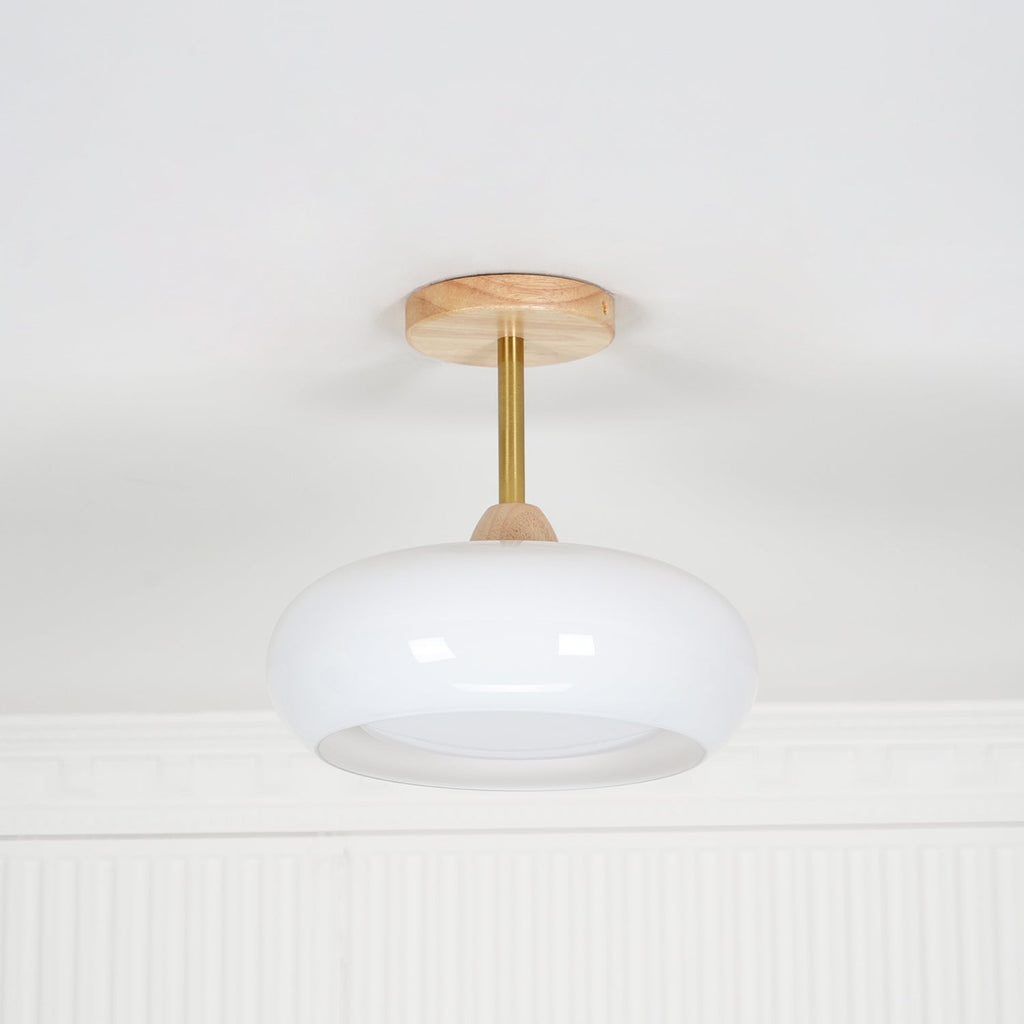 Bauhaus-schijfplafondlamp | Ormexis