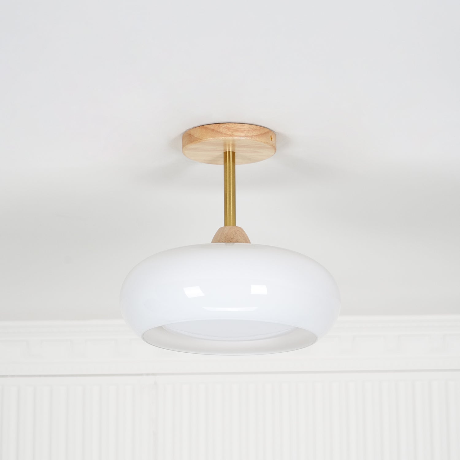 Bauhaus-schijfplafondlamp | Ormexis