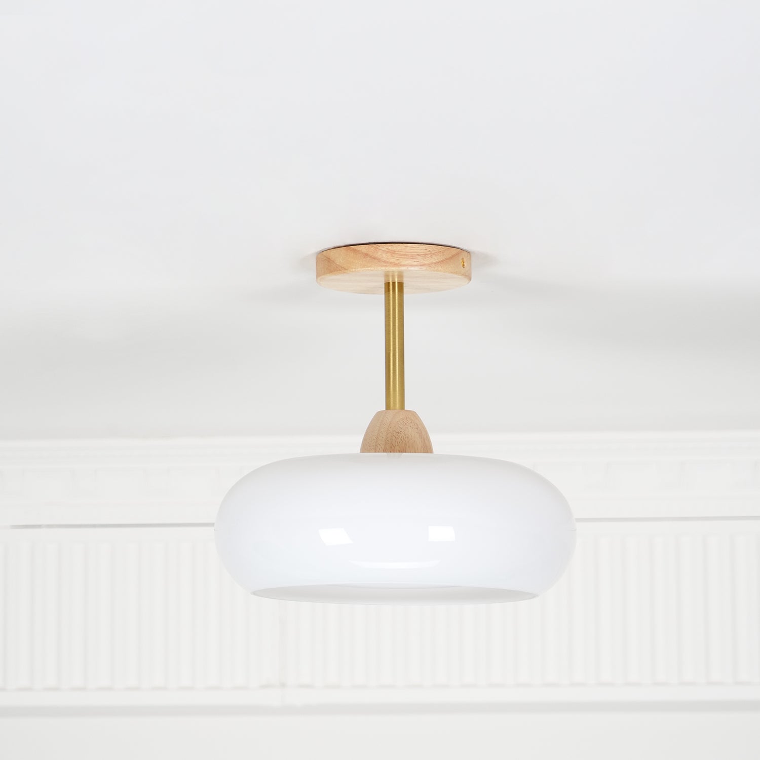 Bauhaus-schijfplafondlamp | Ormexis