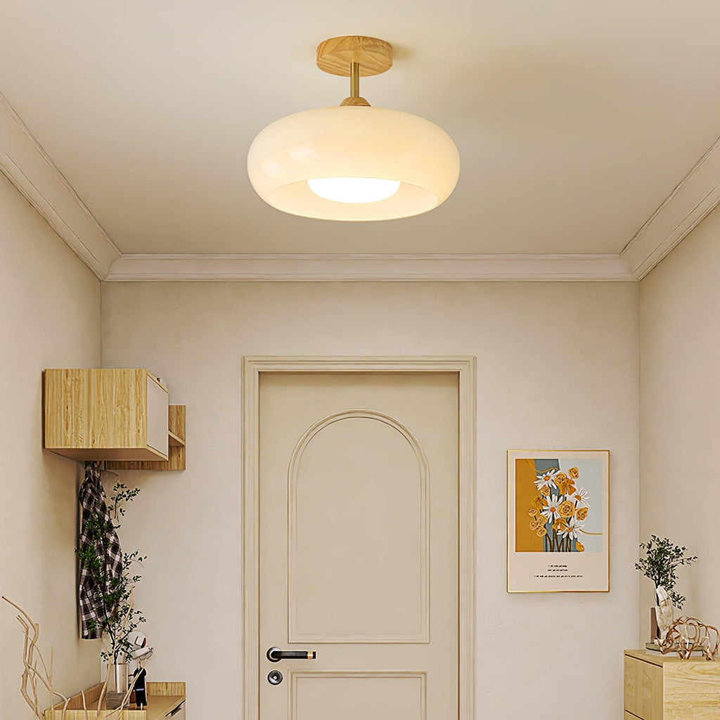 Bauhaus-schijfplafondlamp | Ormexis