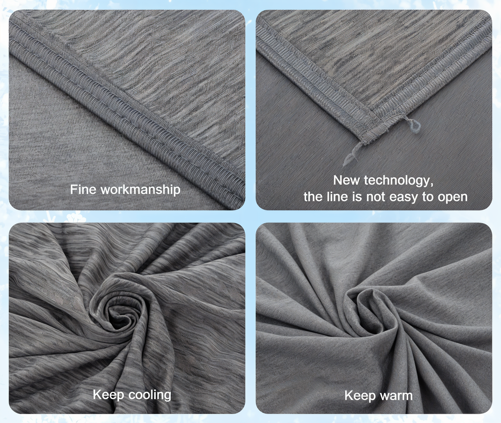 Plumaria Cooling Blanket With Breathable Cotton For Hot Sleepers