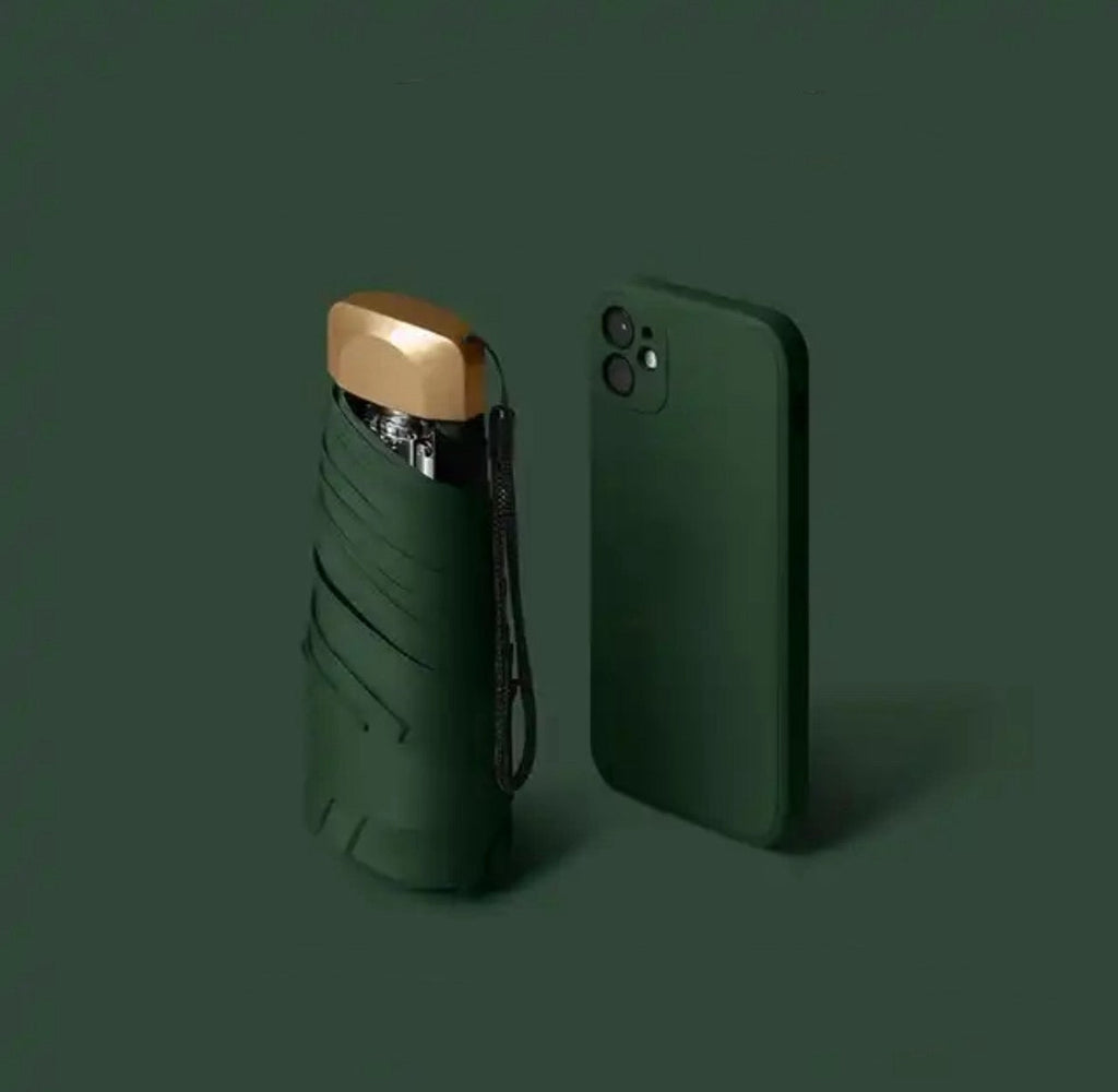 Parapluie de poche ultra fin, résistant au vent et protection UV pour tous les temps