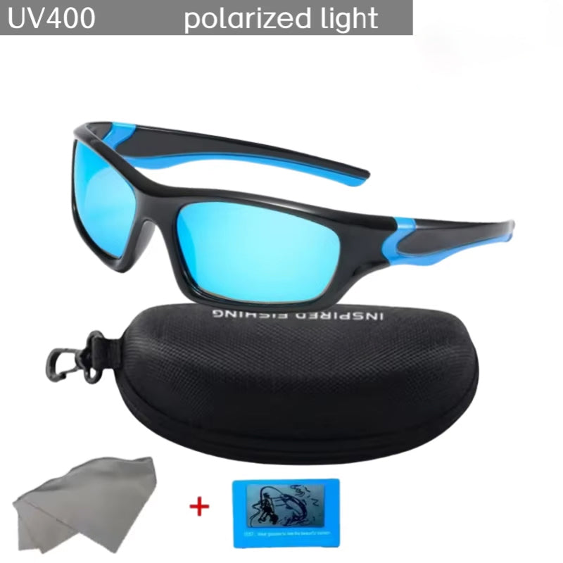 Polarizované sluneční brýle Voryzax na rybaření s ochranou UV400 a ergonomickým pohodlím