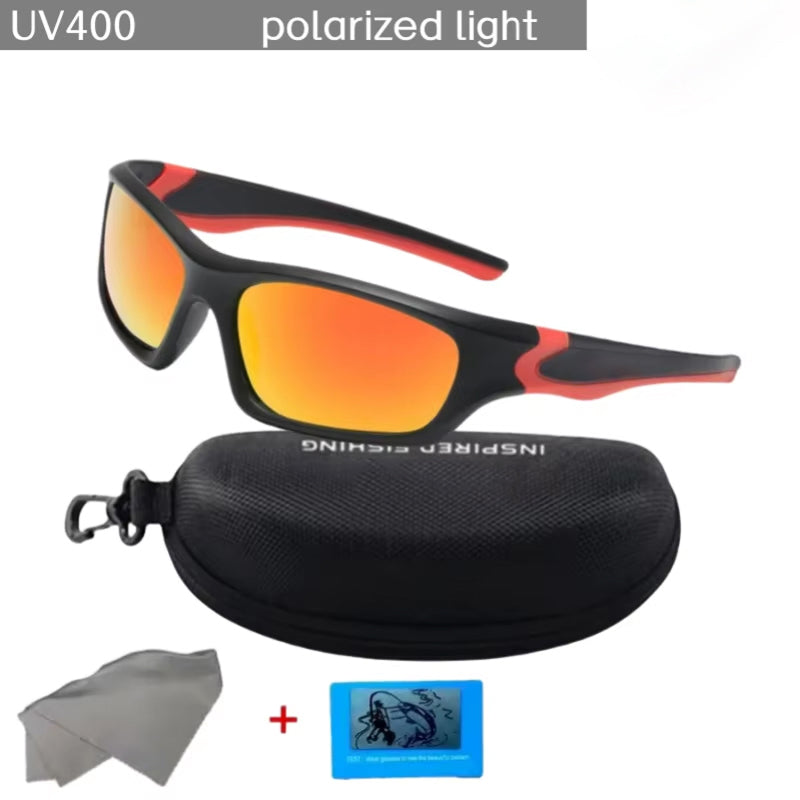 Polarizované sluneční brýle Voryzax na rybaření s ochranou UV400 a ergonomickým pohodlím