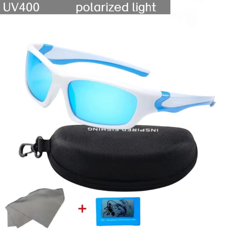 Polarizované sluneční brýle Voryzax na rybaření s ochranou UV400 a ergonomickým pohodlím