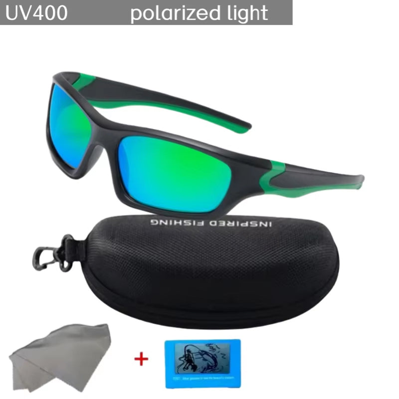 Polarizované sluneční brýle Voryzax na rybaření s ochranou UV400 a ergonomickým pohodlím