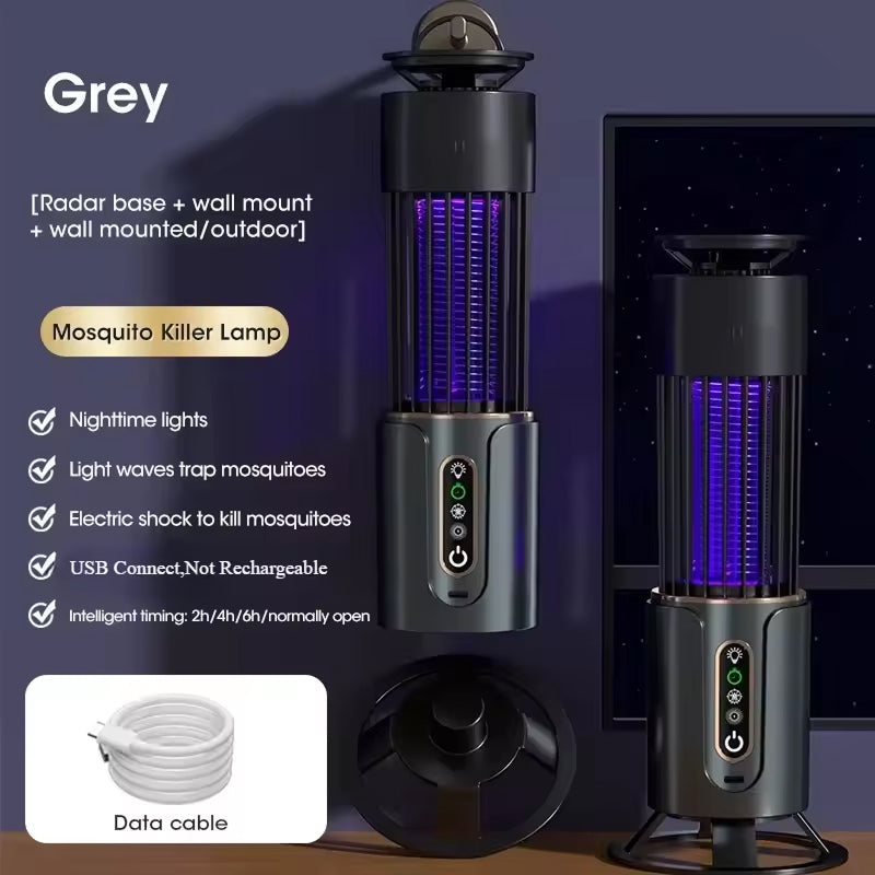 Mobile Bug Zapper For Indoor And Outdoor Mosquito Care USB Rechargeable