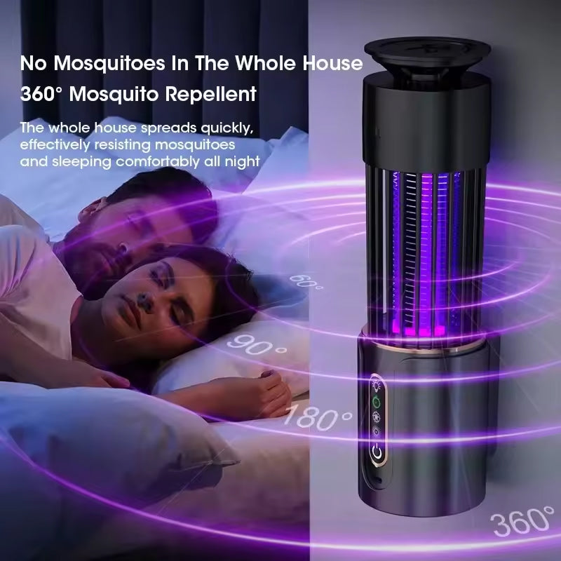Mobile Bug Zapper For Indoor And Outdoor Mosquito Care USB Rechargeable