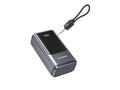 10000mAh kapacitású power bank digitális kijelzővel és gyorstöltéssel USB-eszközökhöz