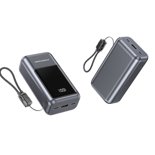 10000mAh Power Bank With Digital Readout And Fast Charging For USB Devices - Ormexis