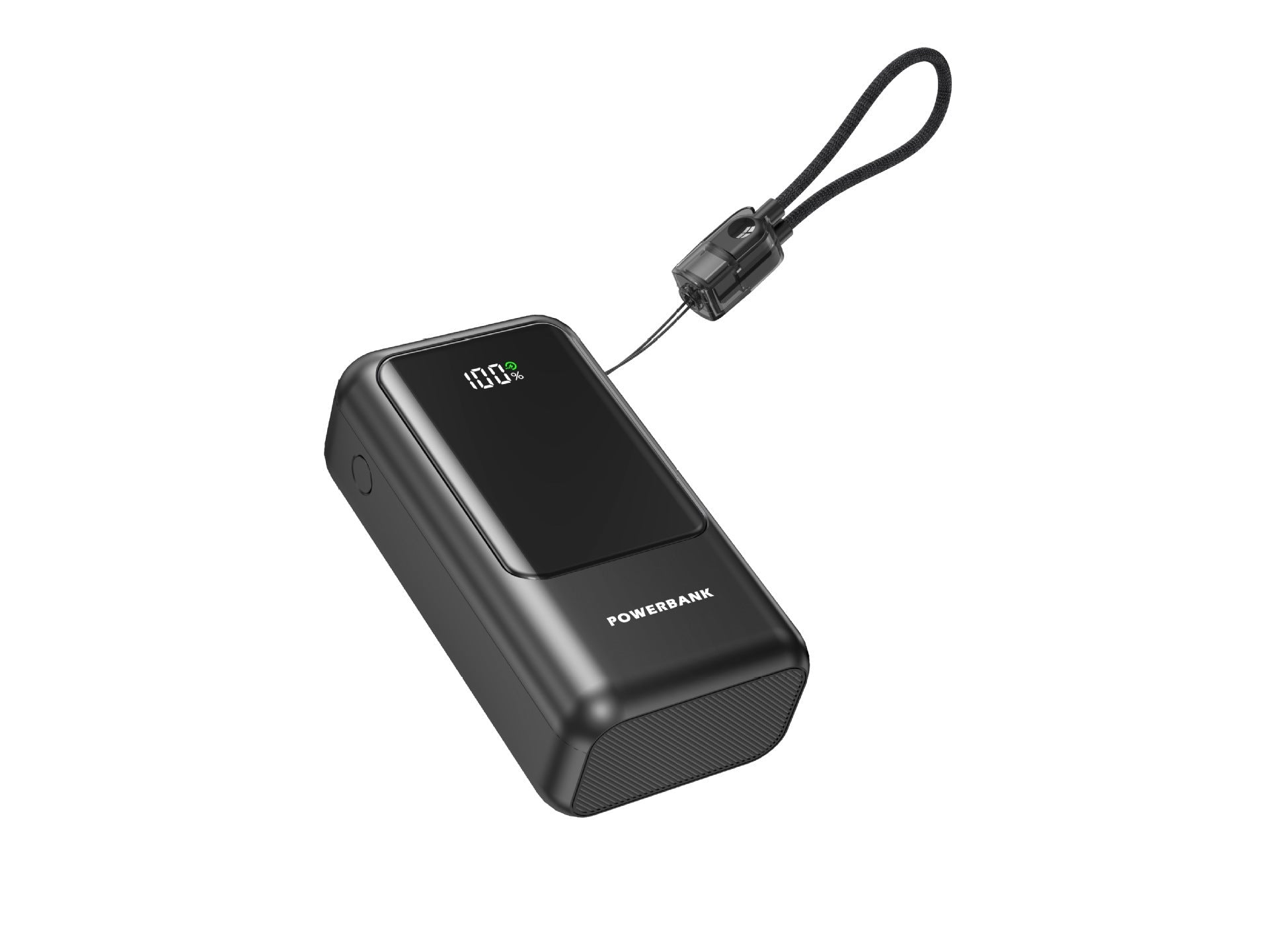 סוללת גיבוי בנפח 10000mAh עם תצוגה דיגיטלית וטעינה מהירה למכשירי USB