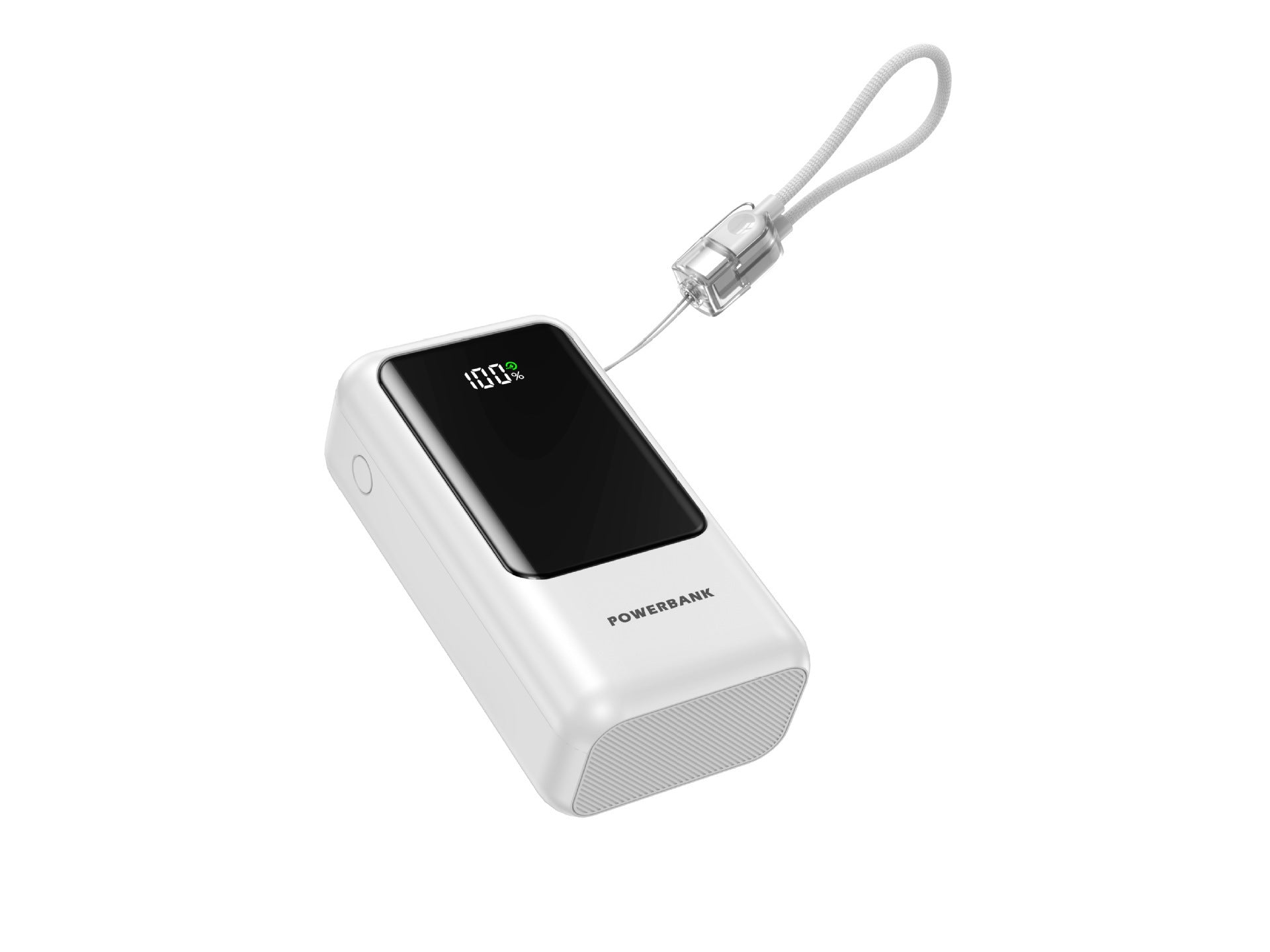 סוללת גיבוי בנפח 10000mAh עם תצוגה דיגיטלית וטעינה מהירה למכשירי USB