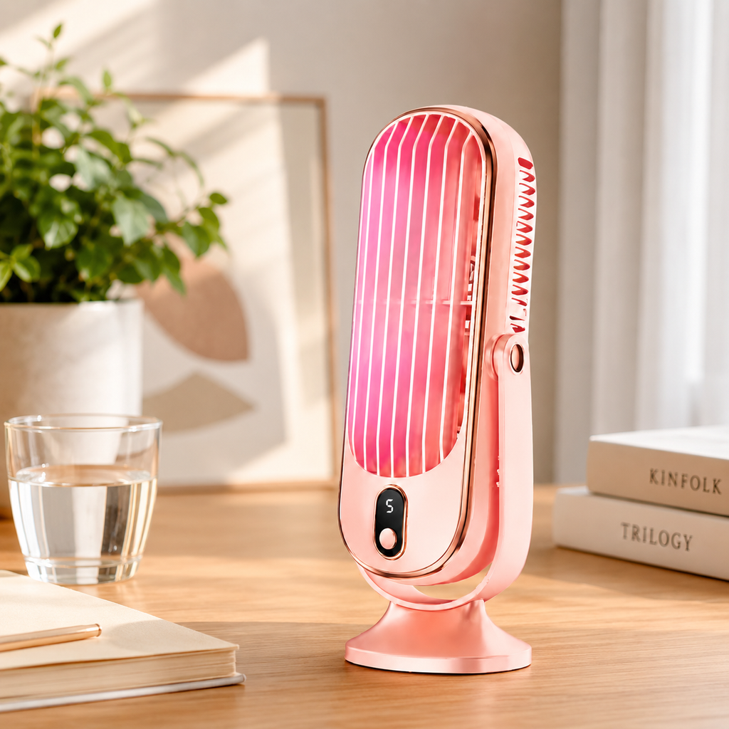 Přenosný ventilátor série ruční USB dobíjecí osobní chlazení pro cestování a domov