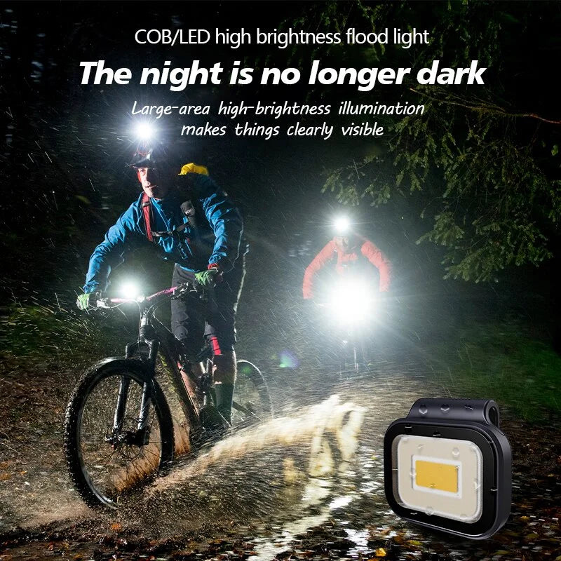 LED přenosná kempingová lucerna s klipem, vodotěsná pro venkovní dobrodružství