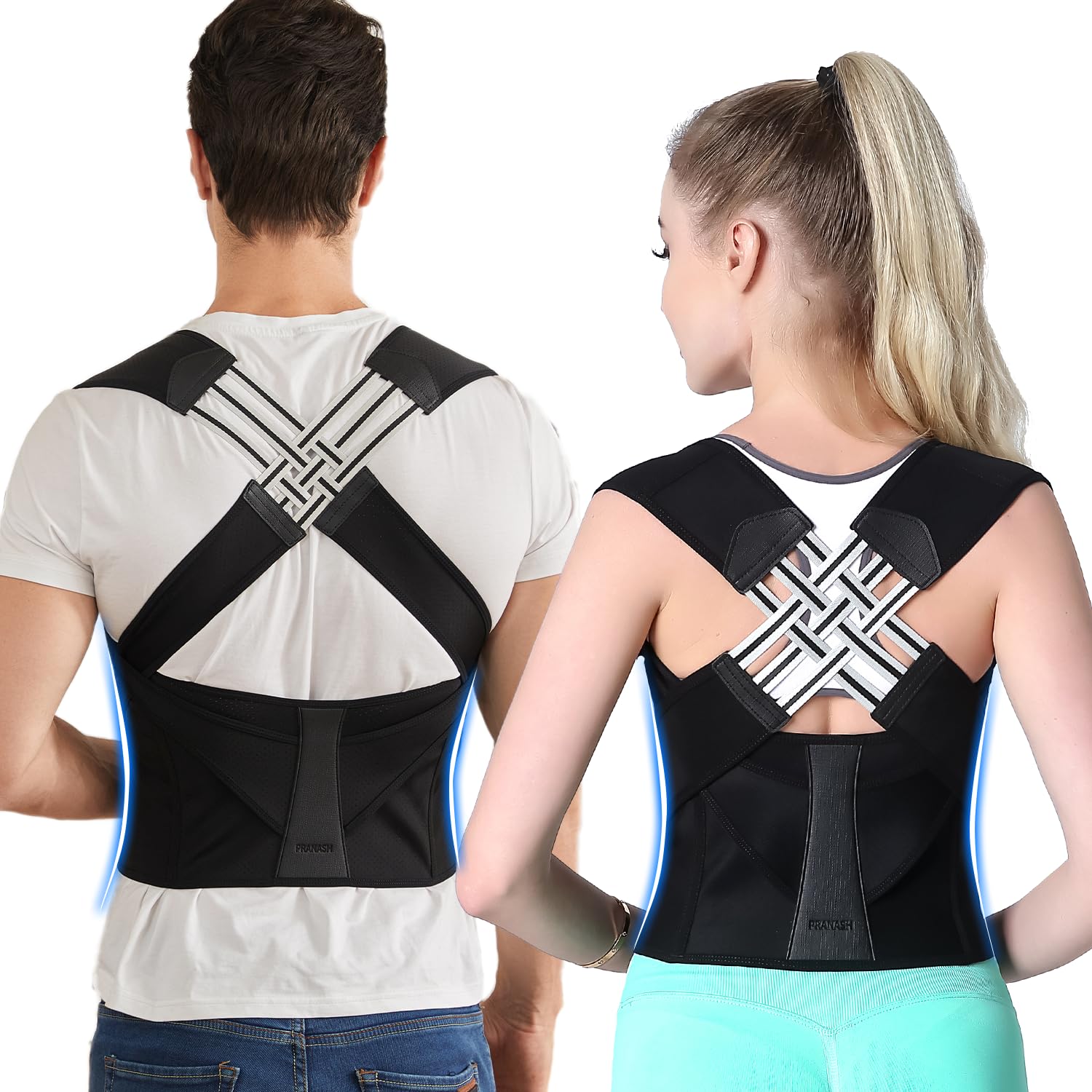 Posture Perfect atmungsaktive Rückenstütze für täglichen Komfort