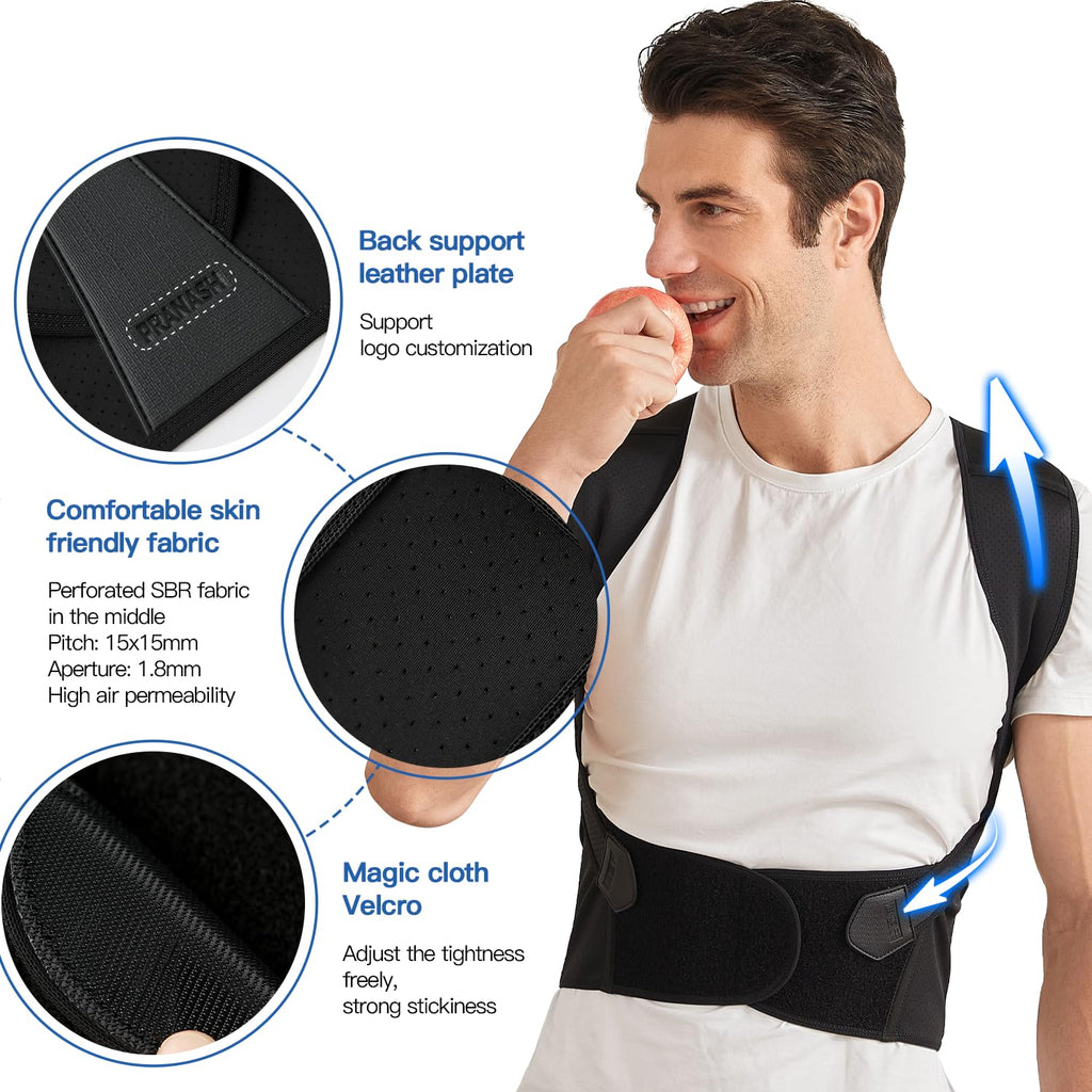 Posture Perfect atmungsaktive Rückenstütze für täglichen Komfort