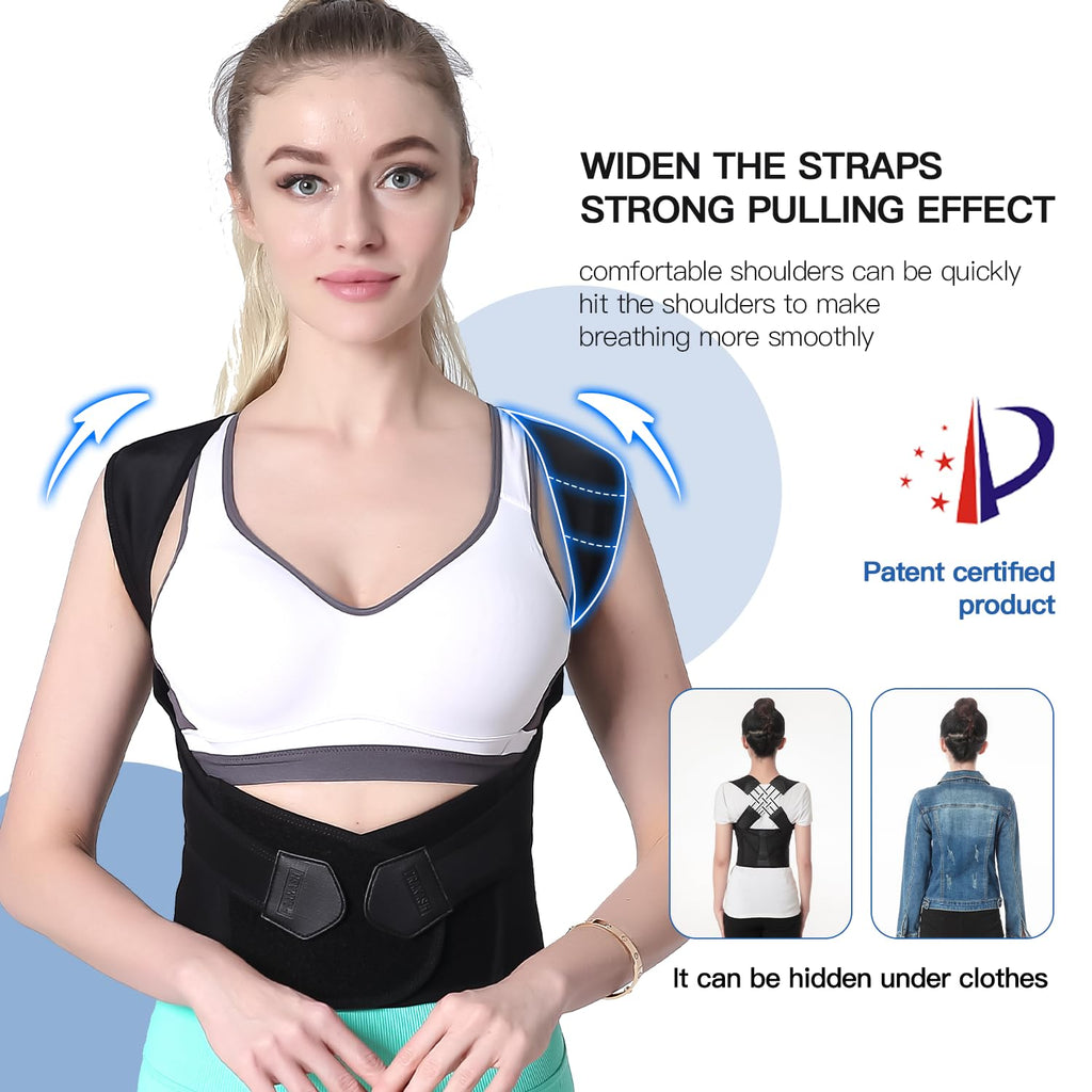 Posture Perfect atmungsaktive Rückenstütze für täglichen Komfort