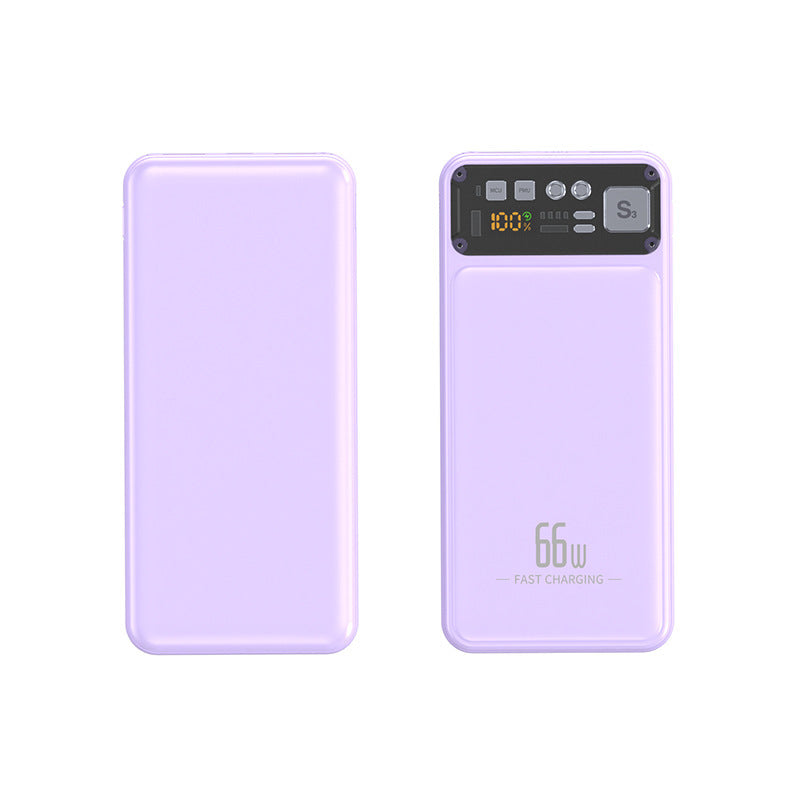 Powerbanka s rychlým nabíjením 66W a více USB porty