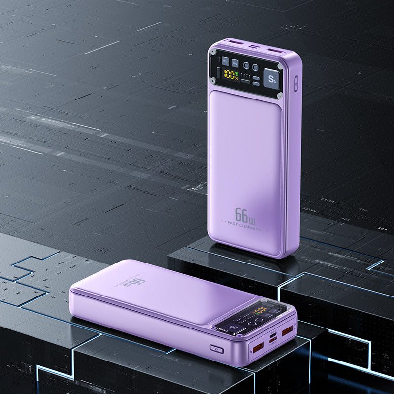 Powerbanka s rychlým nabíjením 66W a více USB porty