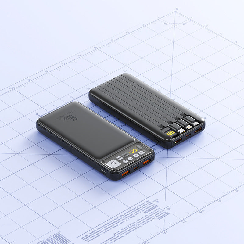 Powerbanka s rychlým nabíjením 66W a více USB porty