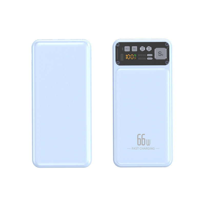 Powerbanka s rychlým nabíjením 66W a více USB porty