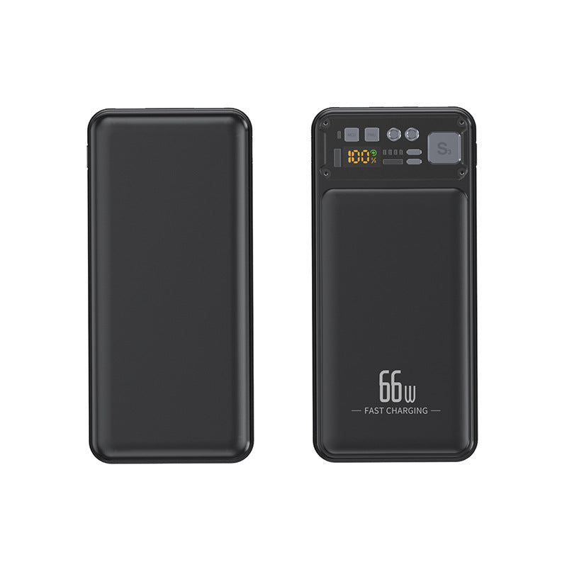 Powerbanka s rychlým nabíjením 66W a více USB porty
