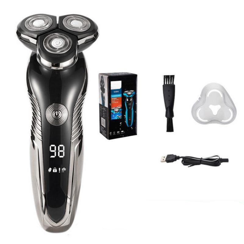 Rasoir électrique étanche Precision Grooming pour hommes avec batterie rechargeable