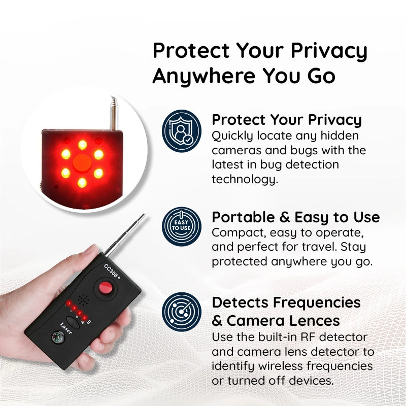Privacy Guardian RF-Detektor für versteckte Kameras