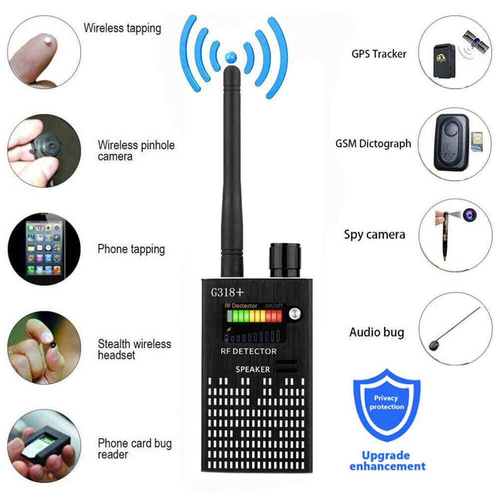 Détecteur portable de caméra cachée et GPS Privacy Shield pour usage personnel