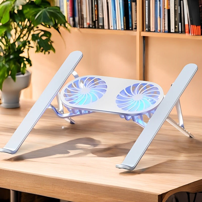 ProLift výškově nastavitelný stojan na notebook s dvojitými chladicími ventilátory pro použití na stole