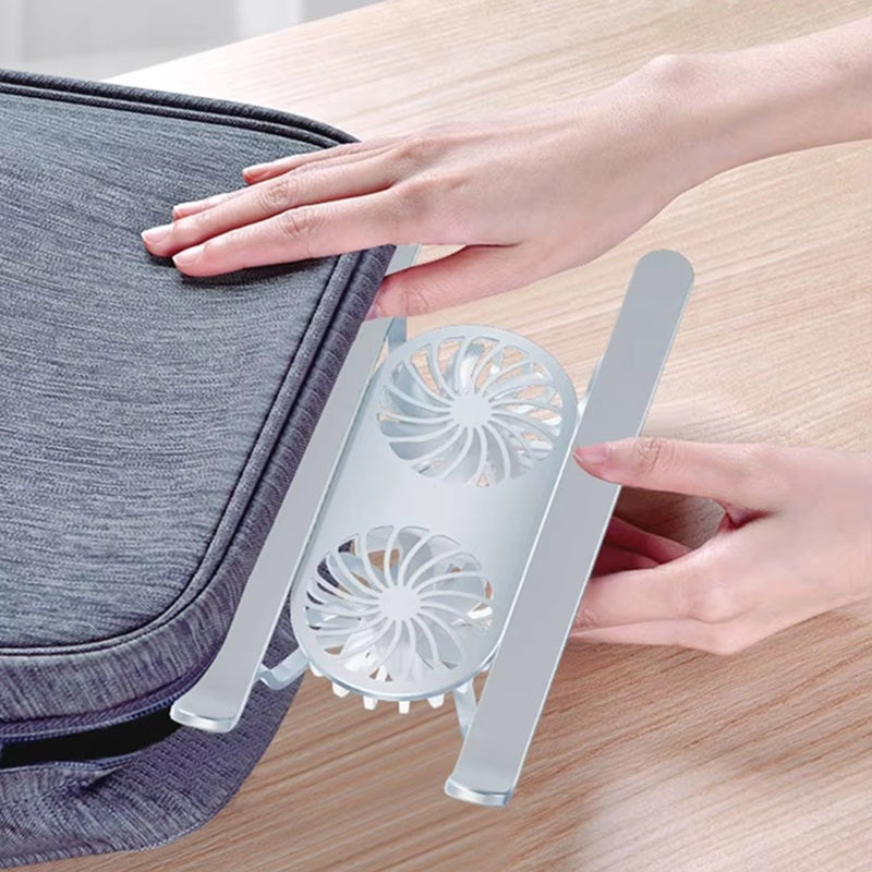 ProLift výškově nastavitelný stojan na notebook s dvojitými chladicími ventilátory pro použití na stole