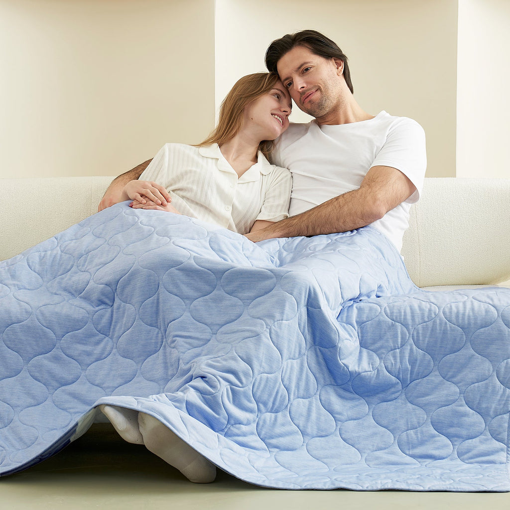Pro chladicí přikrývka s japonskou látkou, oboustranná pro osoby, které se hodně potí během spánku