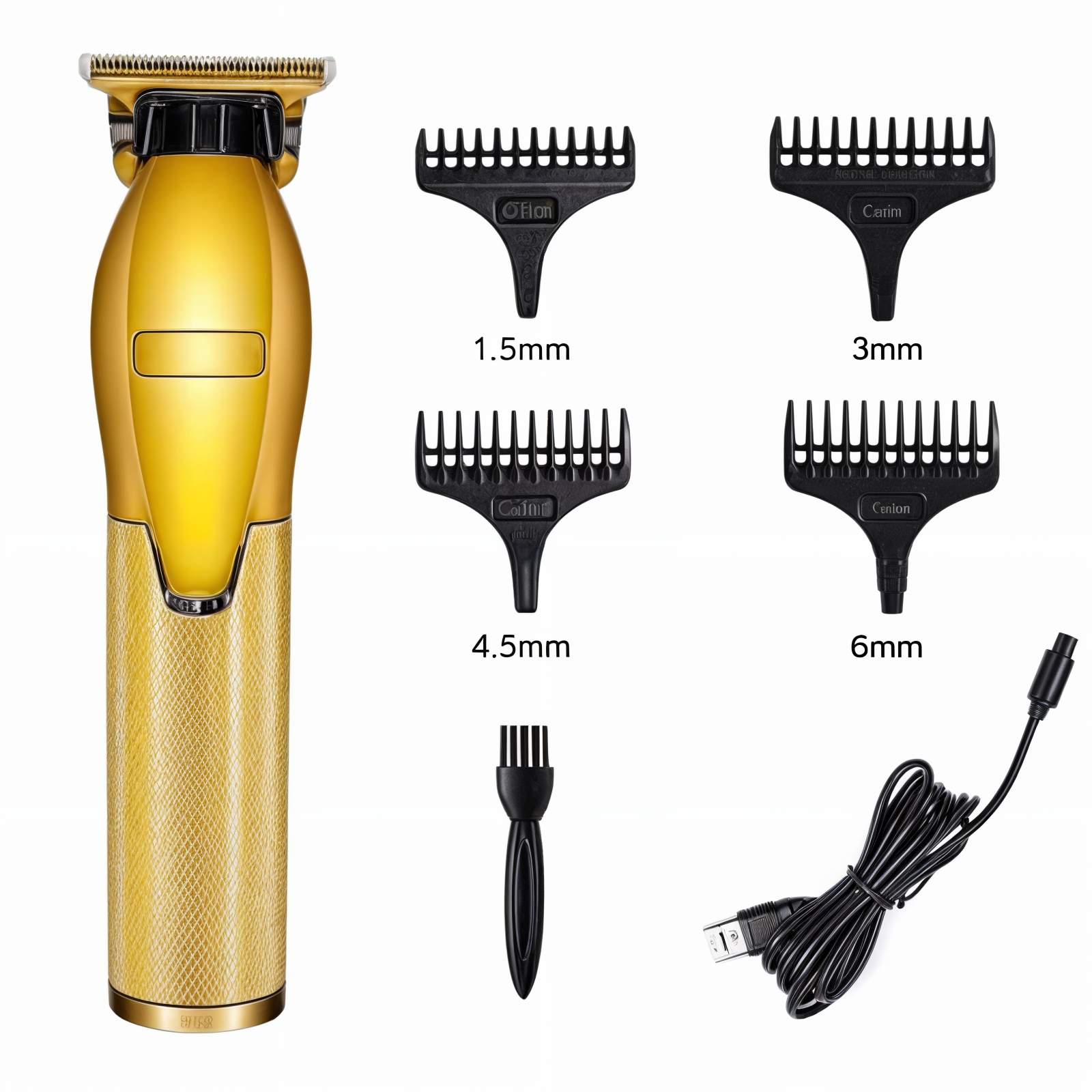 Professional Hair Clipper For Precise Home Grooming With Adjustable Guards