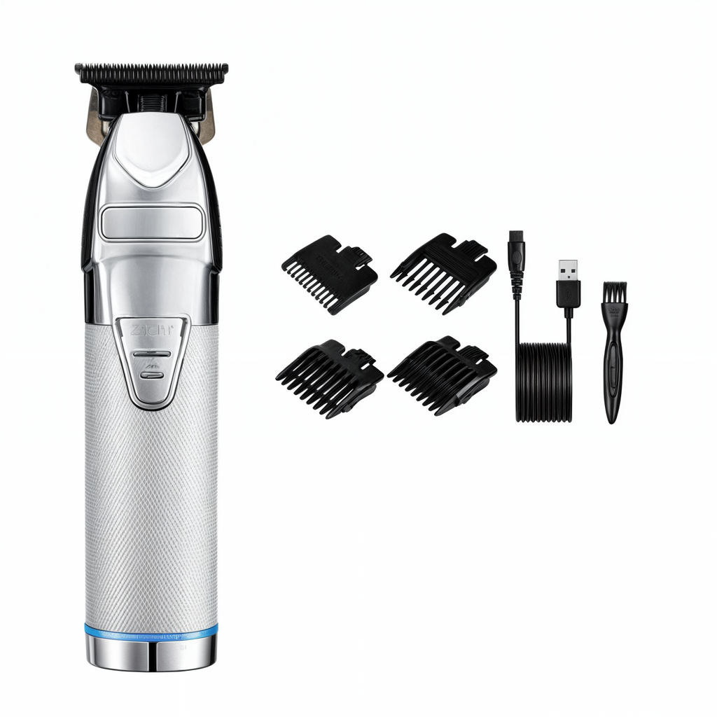 Professional Hair Clipper For Precise Home Grooming With Adjustable Guards
