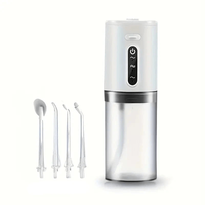 Irrigateur dentaire professionnel offrant une pression réglable pour un nettoyage en profondeur