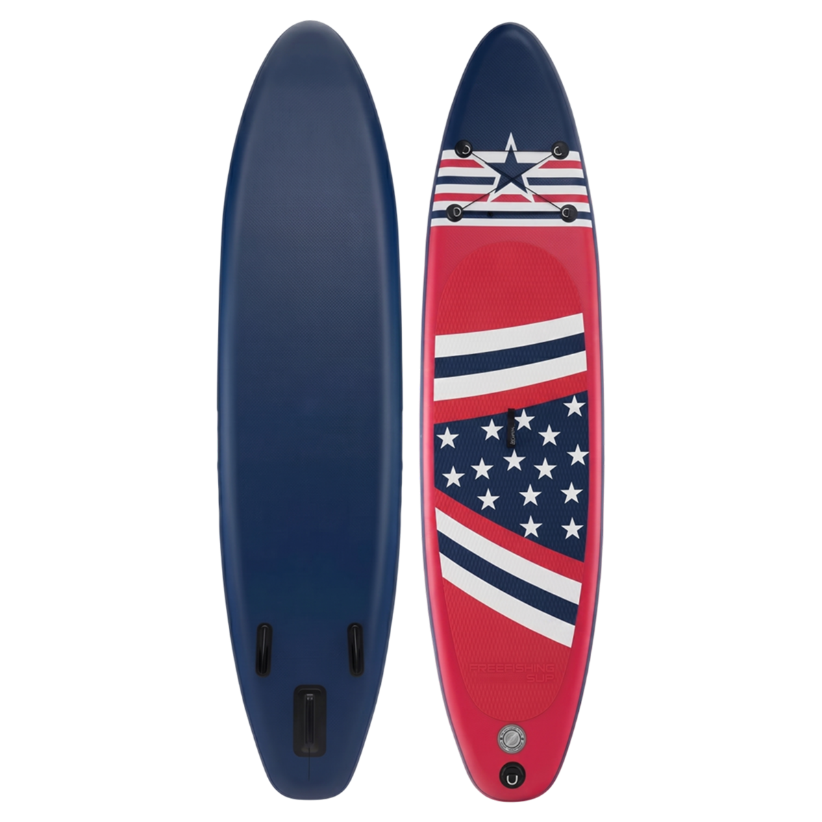 PuffoSUP aufblasbares Stand-Up-Paddle-Board mit einfacher Einrichtung und stabilem Fahrverhalten